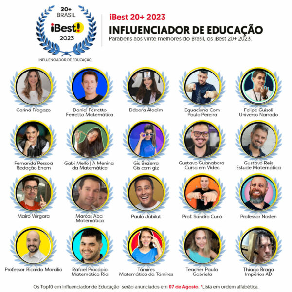 Ibest Influenciador De Educa O Pr Mio Ibest