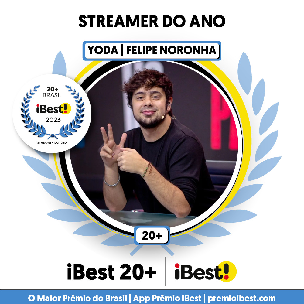 iBest 20+: Streamer do Ano - Prêmio iBest